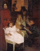 My family Joaquin Sorolla